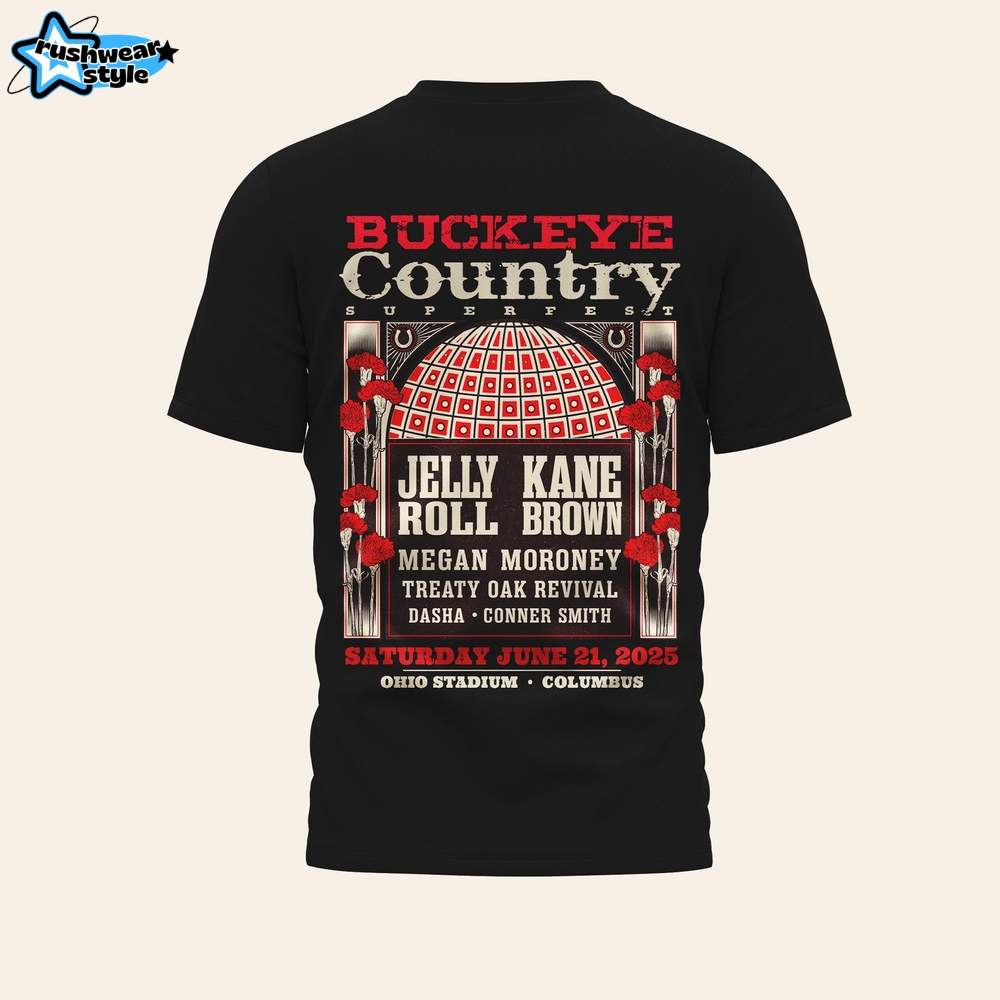 Buckeye Country Superfest 2025 T-shirt Buckeye Country Superfest 2025 T-shirt