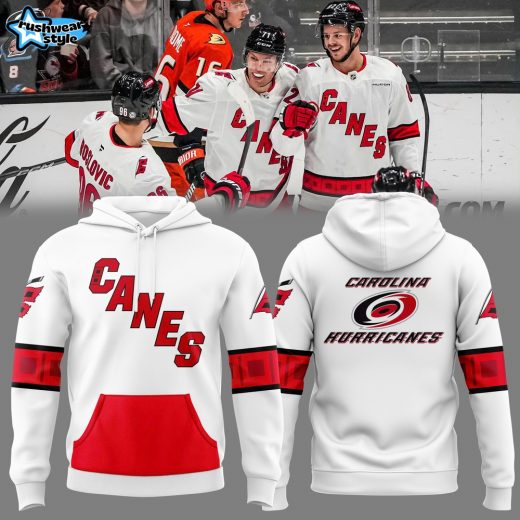 Carolina Hurricanes New Logo Special Hoodie - White