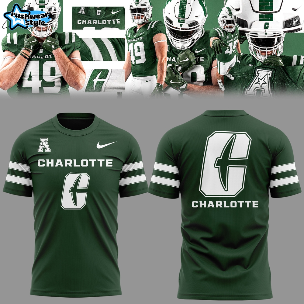 Charlotte 49ers Football New 2025 Limited Edition Shirt Charlotte 49ers Football New 2025 Limited Edition Shirt