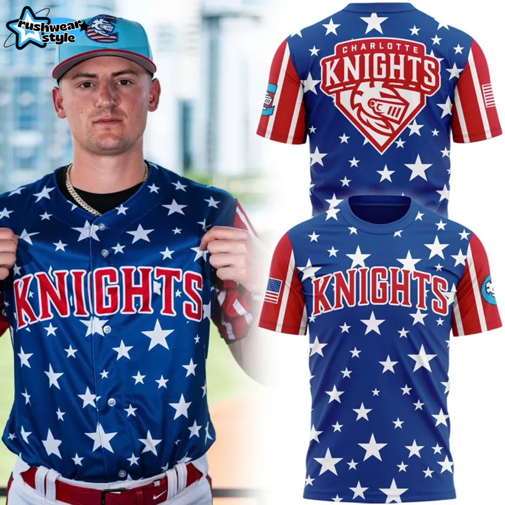 Charlotte Knights Independence Day 2025 Special Shirt Charlotte Knights Independence Day 2025 Special Shirt