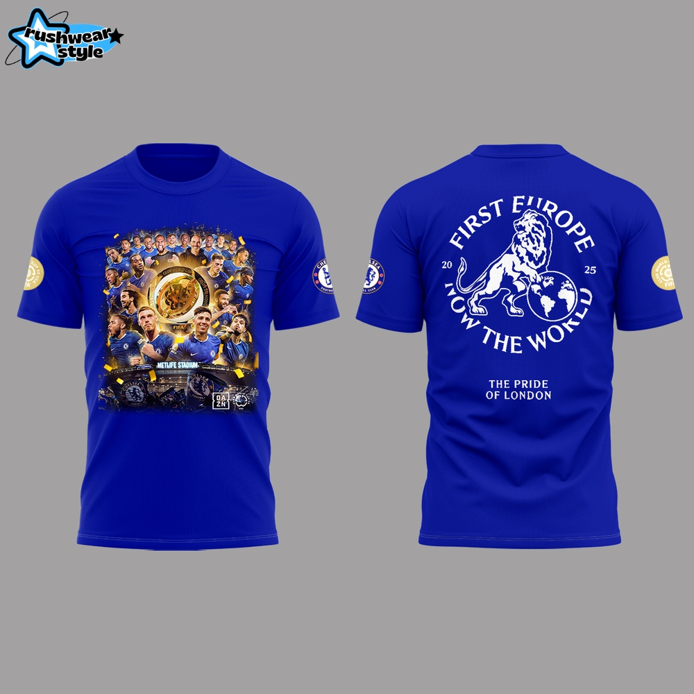 Chelsea FC Champions The Pride Of London 2025 Shirt Chelsea FC Champions The Pride Of London 2025 Shirt