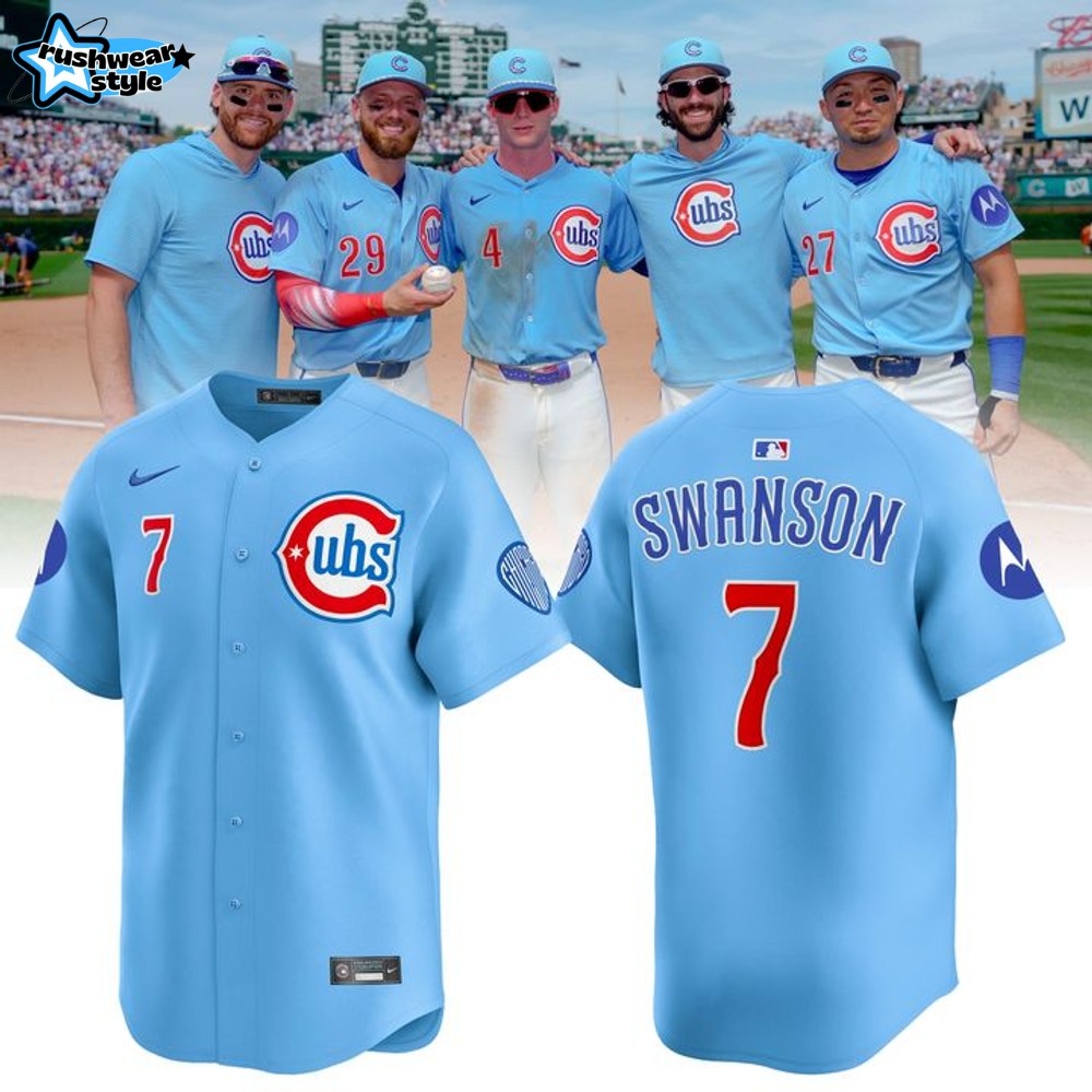 Chicago Cubs Baby Blue 2nd Alternate Limited Edition Baseball Jersey Chicago Cubs Baby Blue 2nd Alternate Limited Edition Baseball Jersey