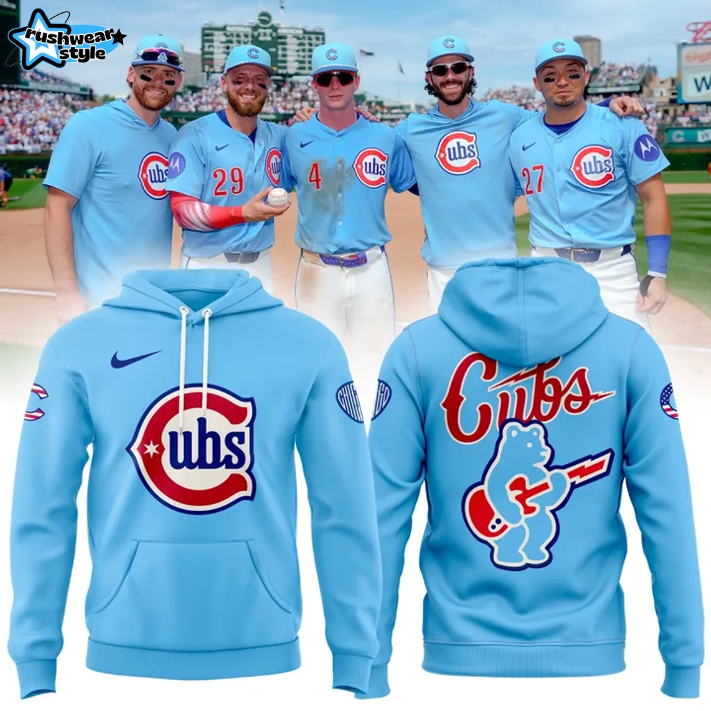 Chicago Cubs Baby Blue 2nd Alternate Limited Edition Hoodie Chicago Cubs Baby Blue 2nd Alternate Limited Edition Hoodie