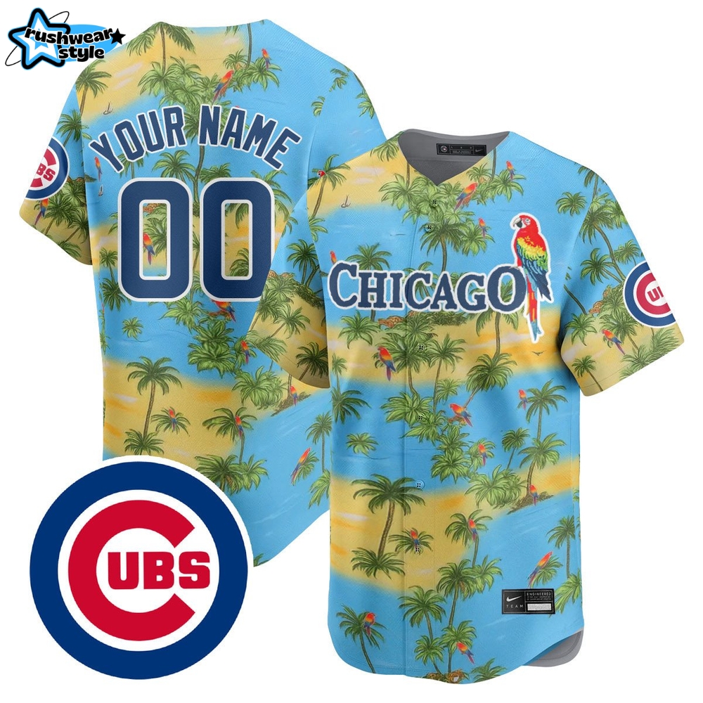 Chicago Cubs Summer 2025 Custom Name Baseball Jersey Chicago Cubs Summer 2025 Custom Name Baseball Jersey