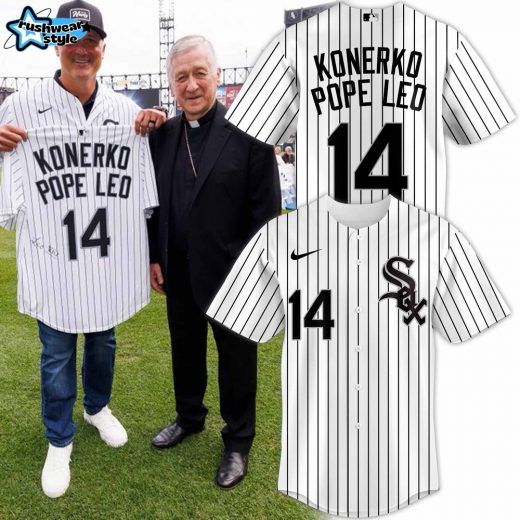 Chicago White Sox KONERKO POPE LEO 14 Limited EditionJersey