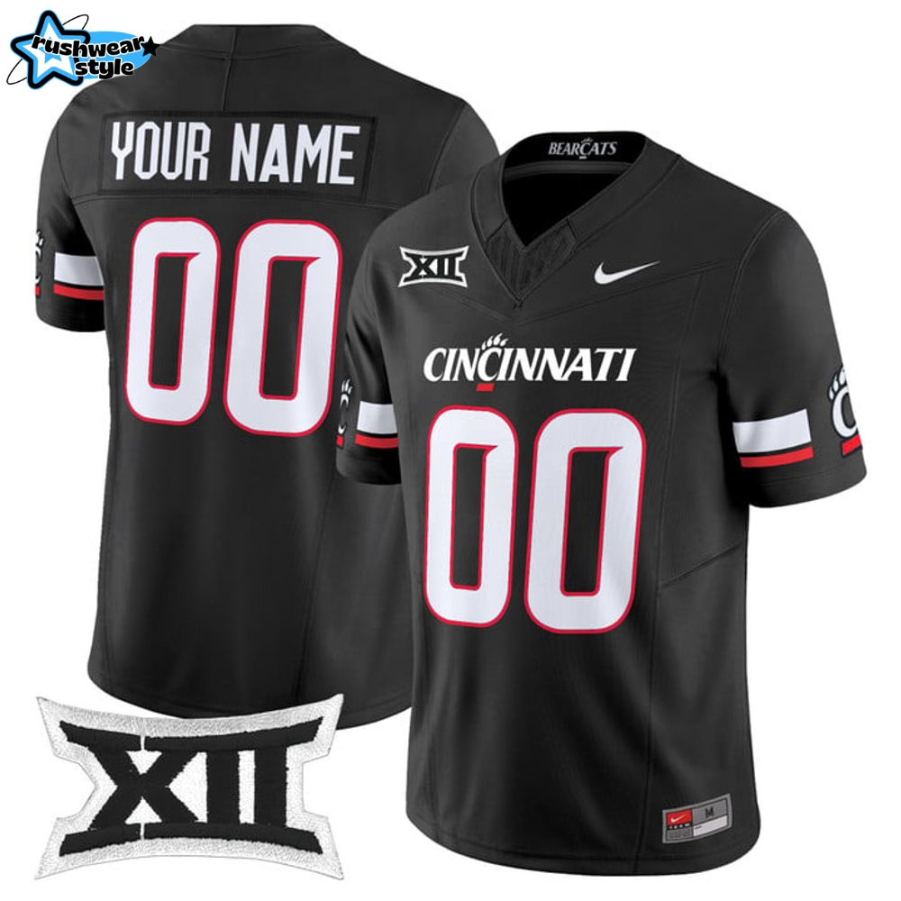 Cincinnati Bearcats Special New 2025 Football Jersey - Black Cincinnati Bearcats Special New 2025 Football Jersey - Black