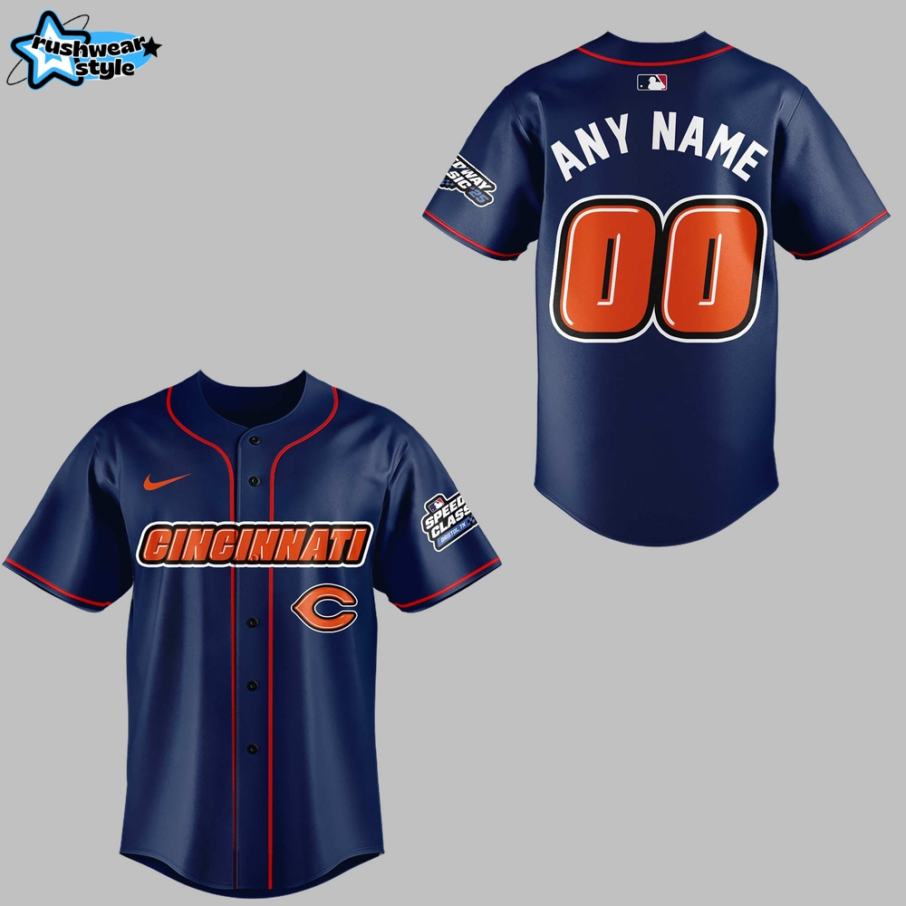 Cincinnati Reds Speedway Classic Custom Baseball Jersey Cincinnati Reds Speedway Classic Custom Baseball Jersey