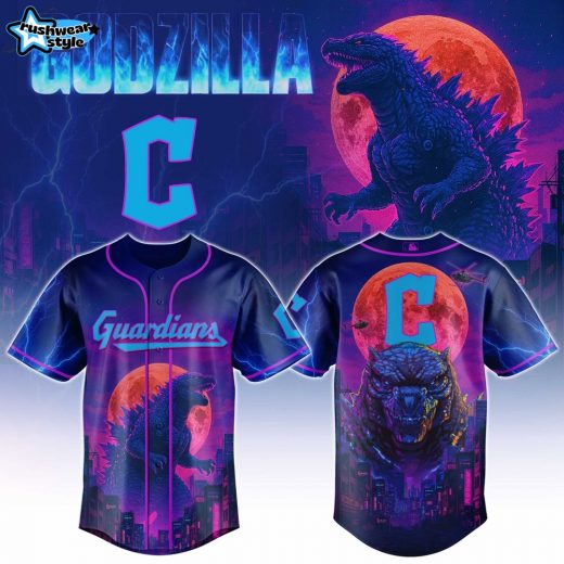 Cleveland Guardians Special Godzilla Limited Edition Jersey