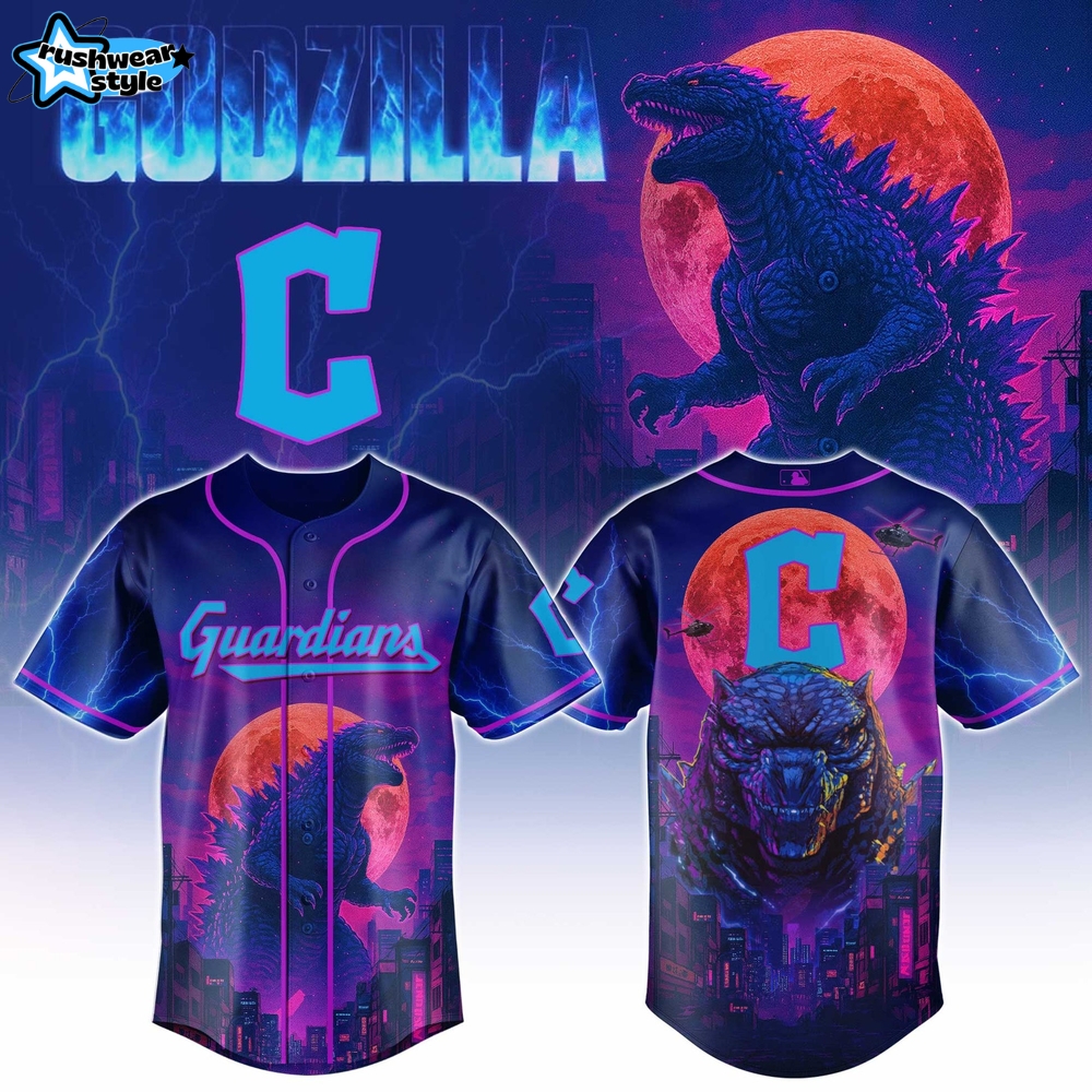 Cleveland Guardians Special Godzilla Limited Edition Jersey Cleveland Guardians Special Godzilla Limited Edition Jersey