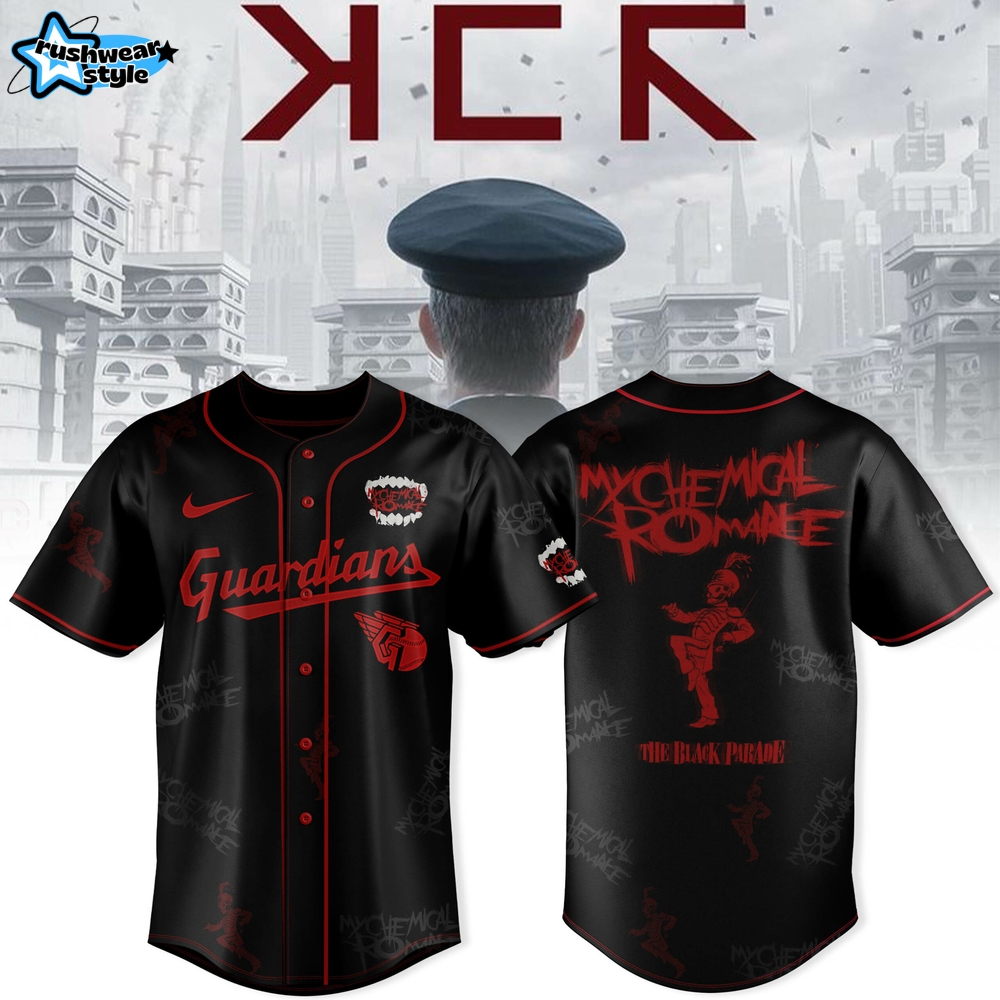Cleveland Guardians x My Chemical Romance Tour 2025 Jersey Cleveland Guardians x My Chemical Romance Tour 2025 Jersey