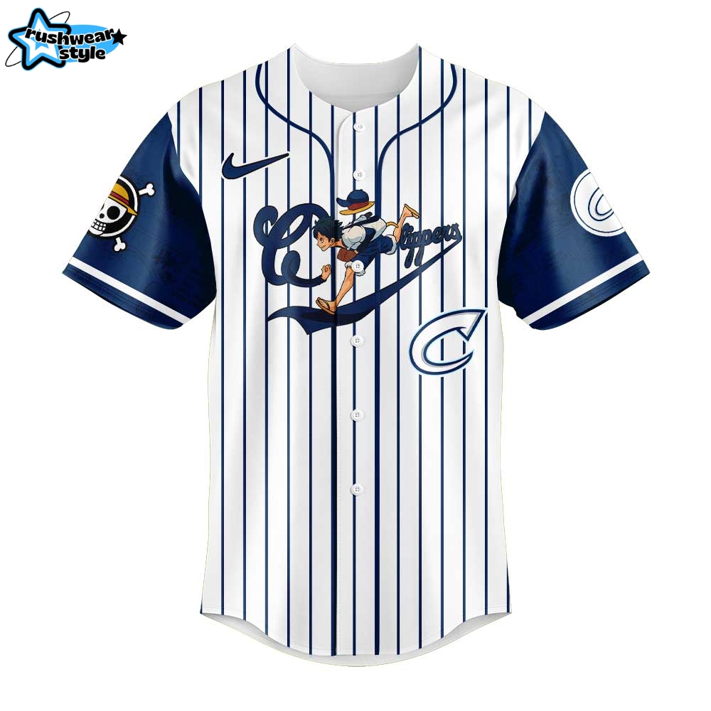 Columbus Clippers x Gear 5 Luffy Baseball Jersey Columbus Clippers x Gear 5 Luffy Baseball Jersey