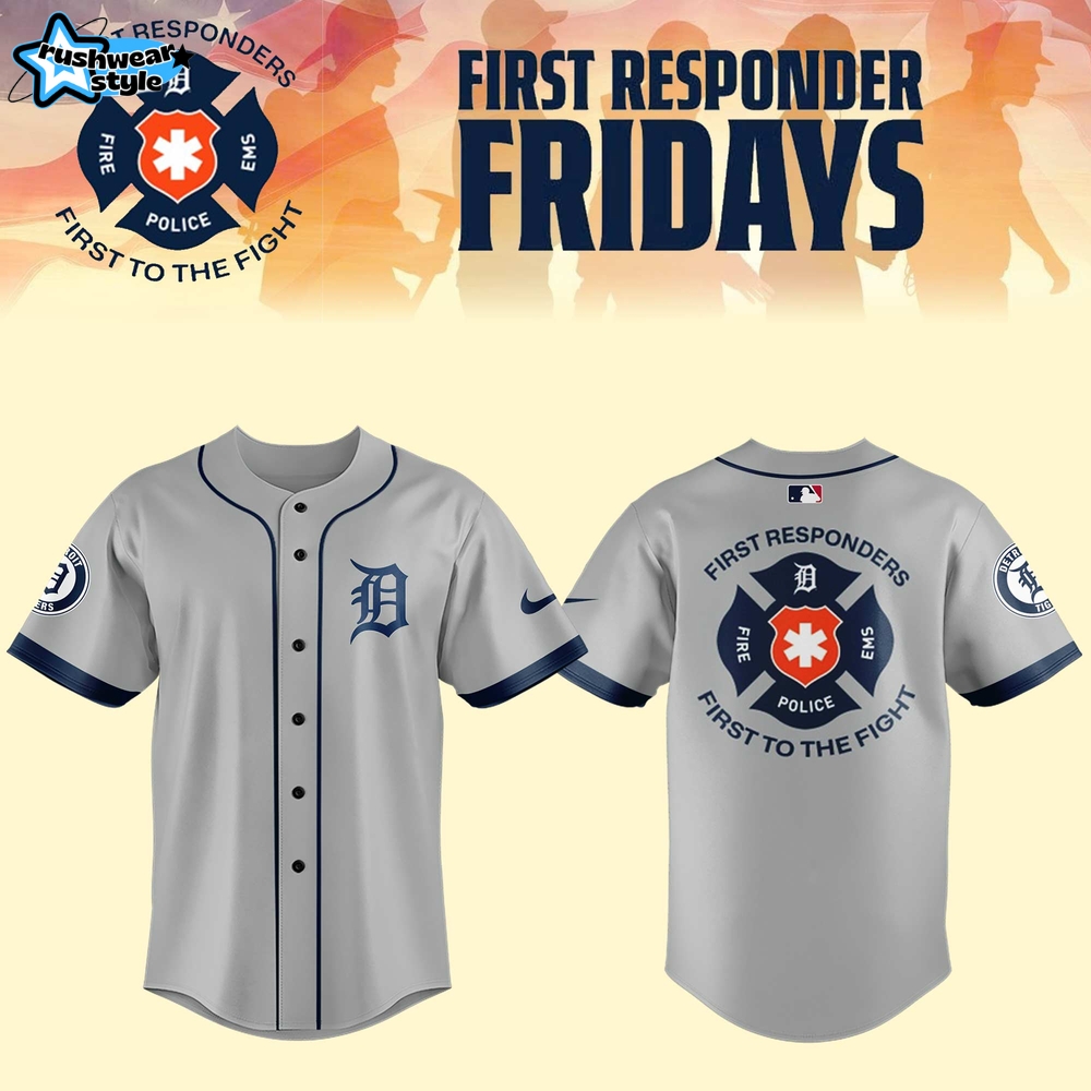 Detroit Tigers x First Responders 2025 Special Baseball Jersey Detroit Tigers x First Responders 2025 Special Baseball Jersey