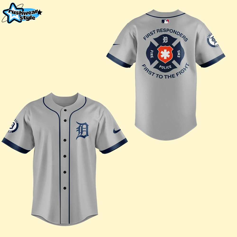 Detroit Tigers x First Responders 2025 Special Baseball Jersey Detroit Tigers x First Responders 2025 Special Baseball Jersey
