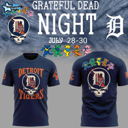 Detroit Tigers x Grateful Dead 2025 Special Edition Tee