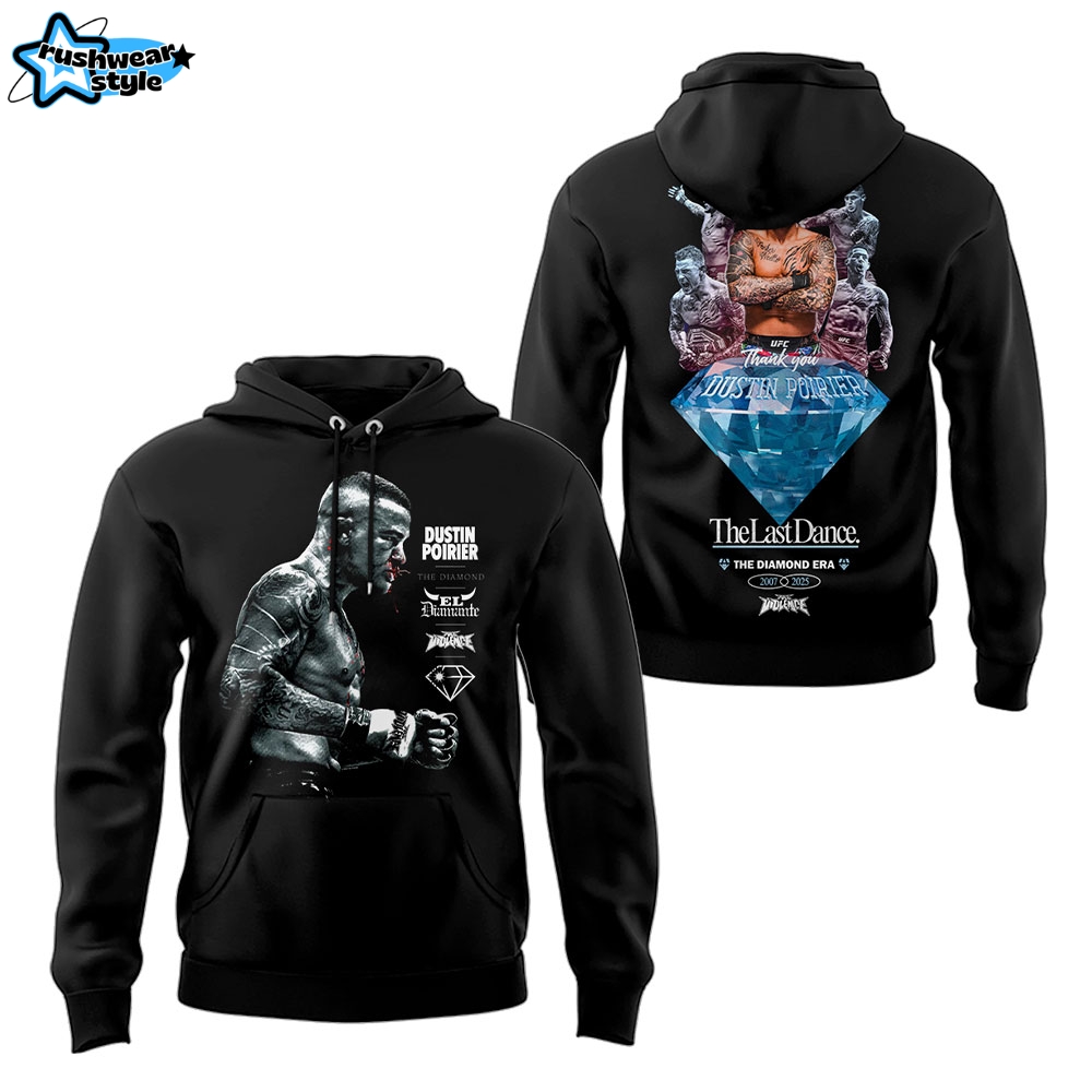 Dustin Poirier The Diamond The Last Dance Limited Edition Hoodie Set Dustin Poirier The Diamond The Last Dance Limited Edition Hoodie Set