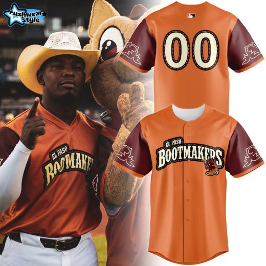 El Paso Chihuahuas x El Paso Bootmakers New 2025 Baseball Jersey