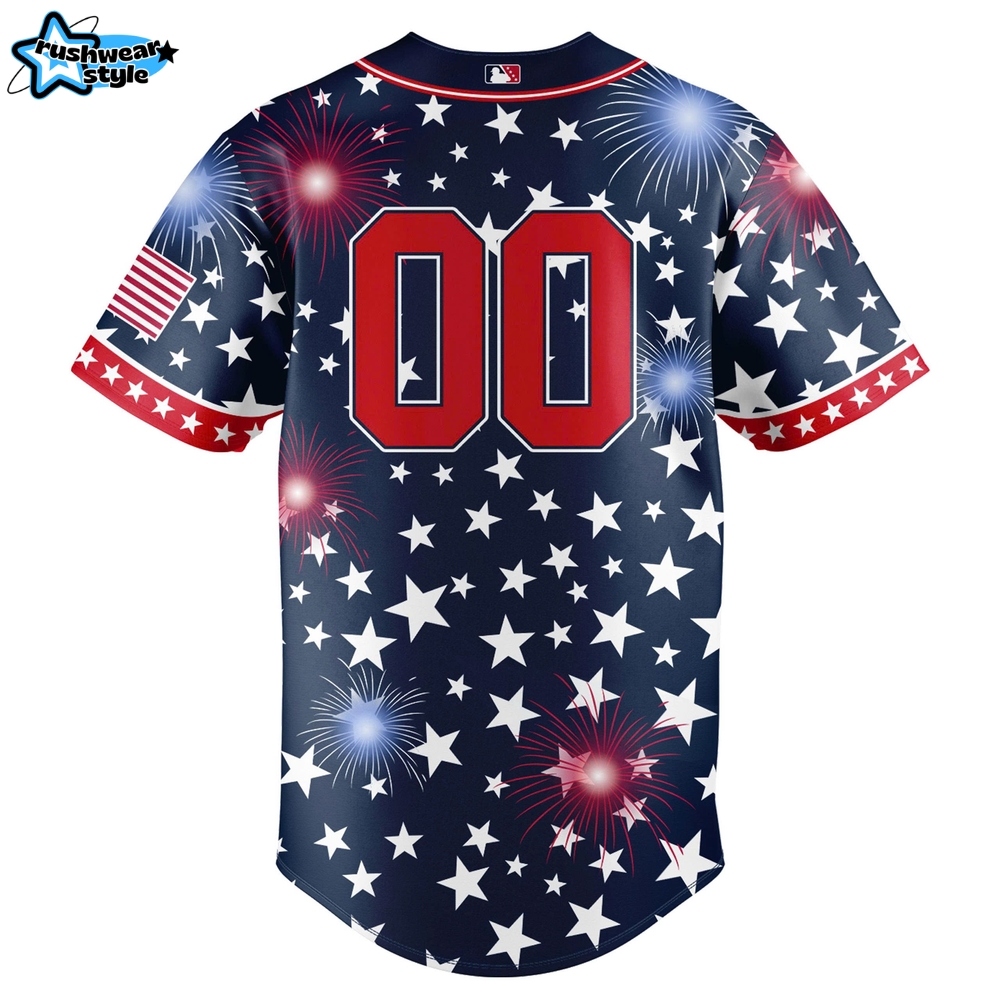 Fort Myers Mighty Mussels Independence Day 2025 Custom Baseball Jersey Fort Myers Mighty Mussels Independence Day 2025 Custom Baseball Jersey