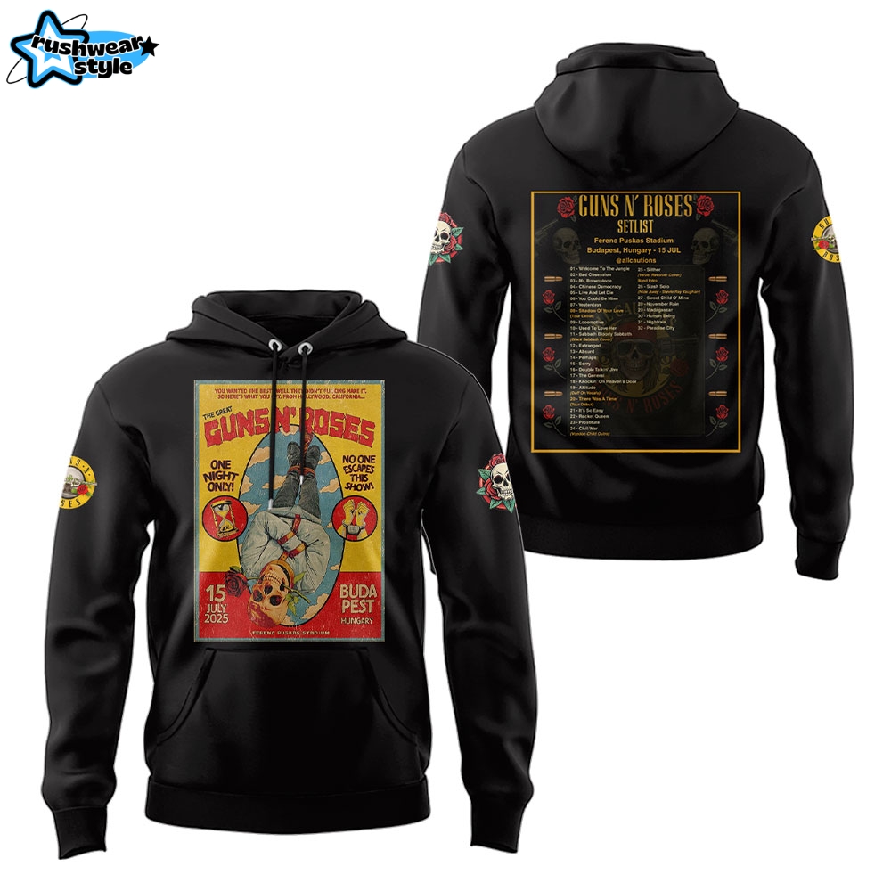 Guns N' Roses New 2025 Special Hoodie Guns N' Roses New 2025 Special Hoodie