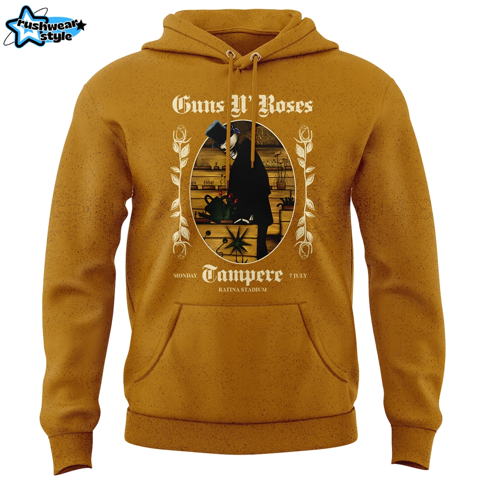 Guns N' Roses World Tour at Tampere Special Hoodie for Fans Guns N' Roses World Tour at Tampere Special Hoodie for Fans