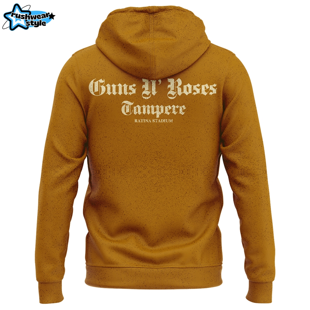 Guns N' Roses World Tour at Tampere Special Hoodie for Fans Guns N' Roses World Tour at Tampere Special Hoodie for Fans