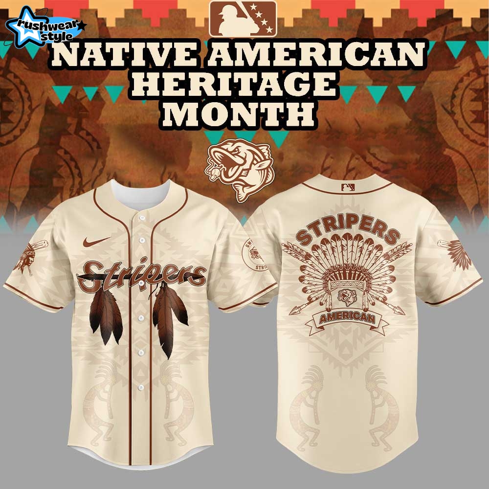 Gwinnett Stripers x Native American Heritage Month Jersey 2025 Gwinnett Stripers x Native American Heritage Month Jersey 2025