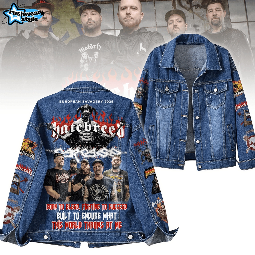 Hatebreed Denim Jacket Hatebreed Denim Jacket