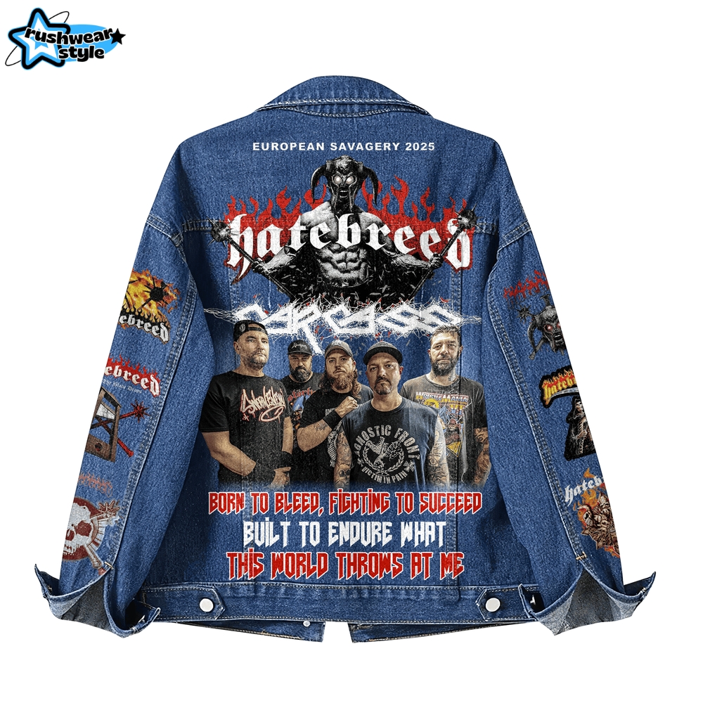 Hatebreed Denim Jacket Hatebreed Denim Jacket