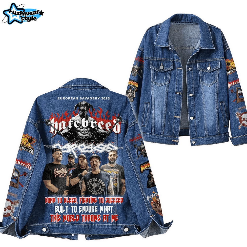 Hatebreed Denim Jacket Hatebreed Denim Jacket