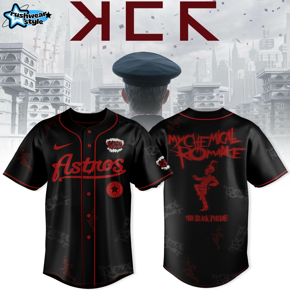 Houston Astros x My Chemical Romance Tour 2025 Jersey Houston Astros x My Chemical Romance Tour 2025 Jersey