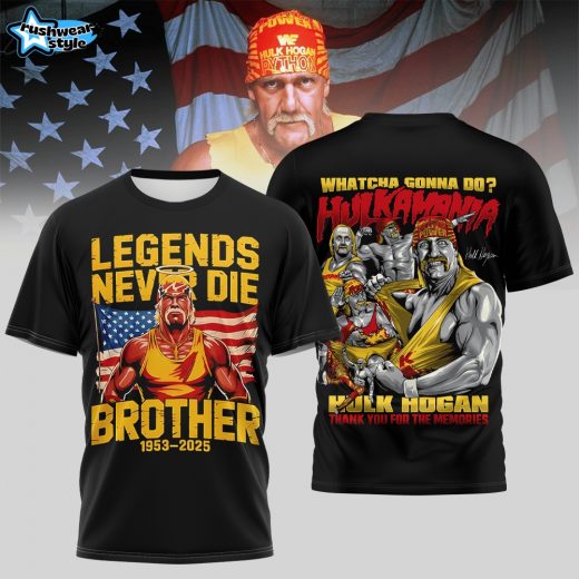 Hulk Hogan Attribute Shirt - Legends Never Die