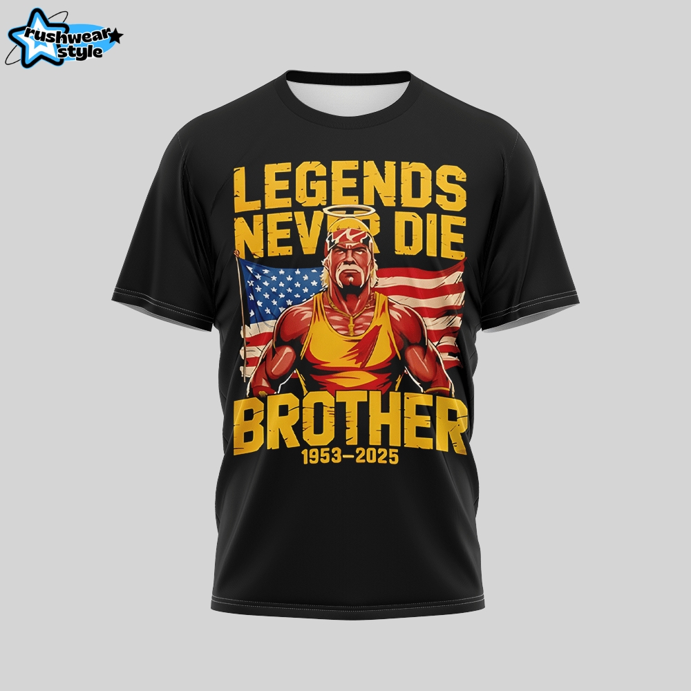 Hulk Hogan Attribute Shirt - Legends Never Die Hulk Hogan Attribute Shirt - Legends Never Die