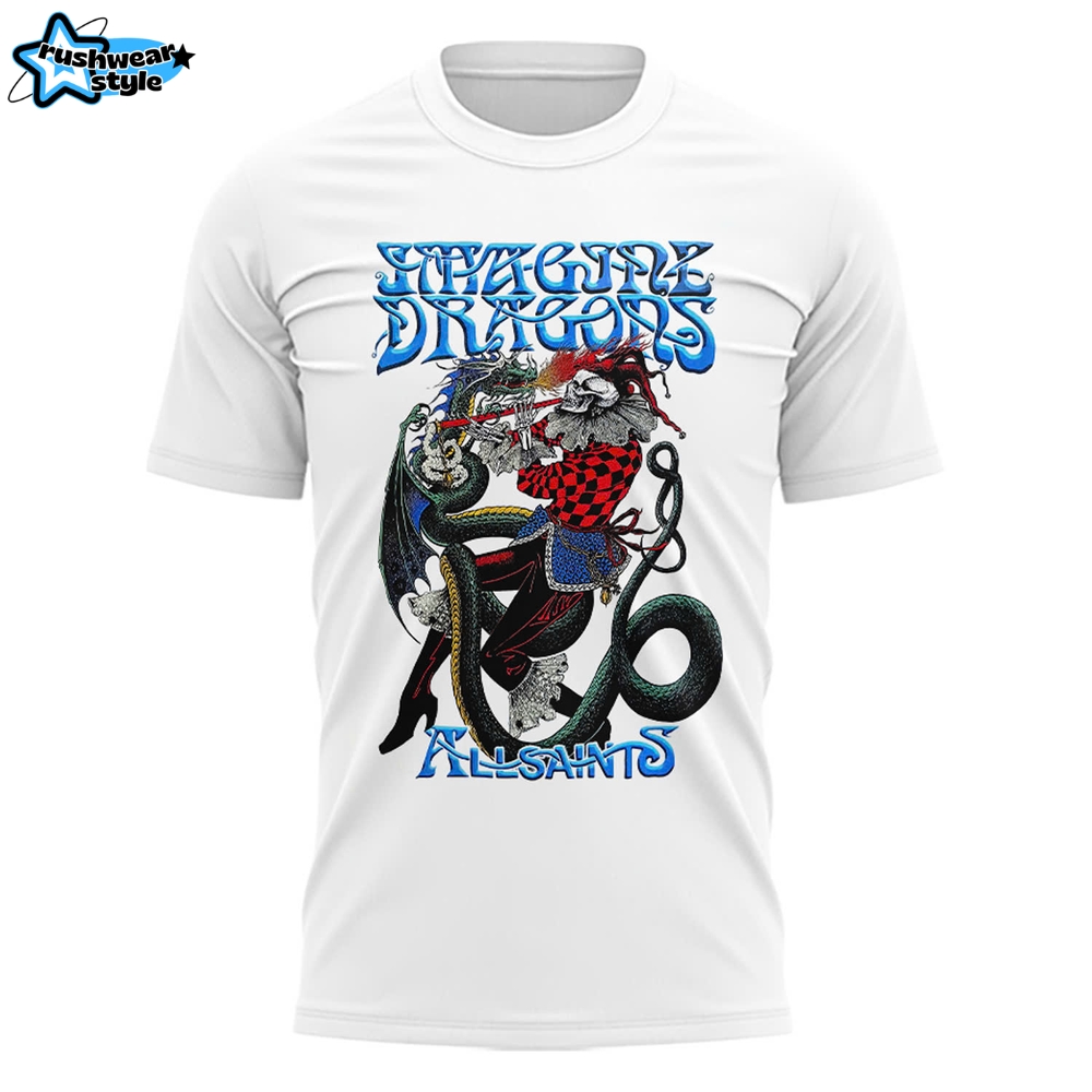 Imagine Dragons x LOOM Tour Special White Tee Imagine Dragons x LOOM Tour Special White Tee