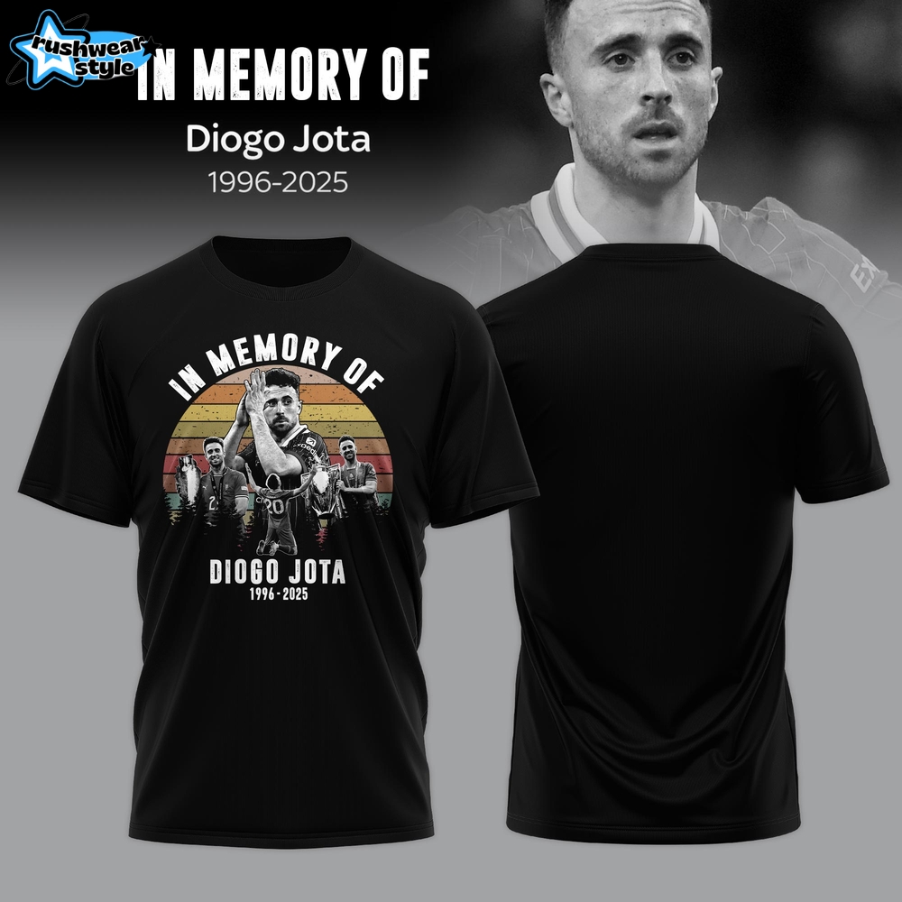 In Memory Of Diogo Jota 1996-2025 T-Shirt In Memory Of Diogo Jota 1996-2025 T-Shirt