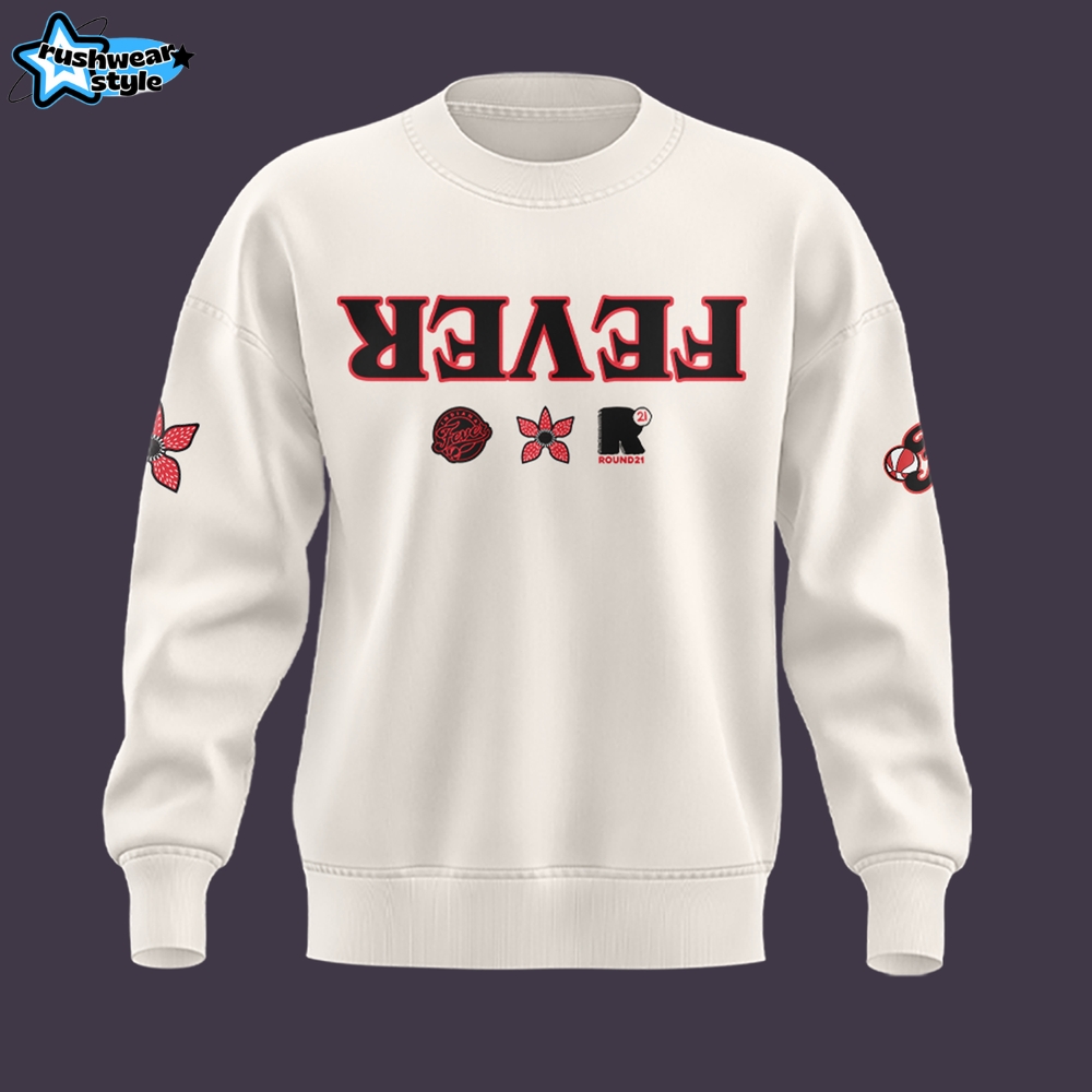Indiana Fever Stranger Things Rebel Swingman Limited Edition Sweatshirt Indiana Fever Stranger Things Rebel Swingman Limited Edition Sweatshirt