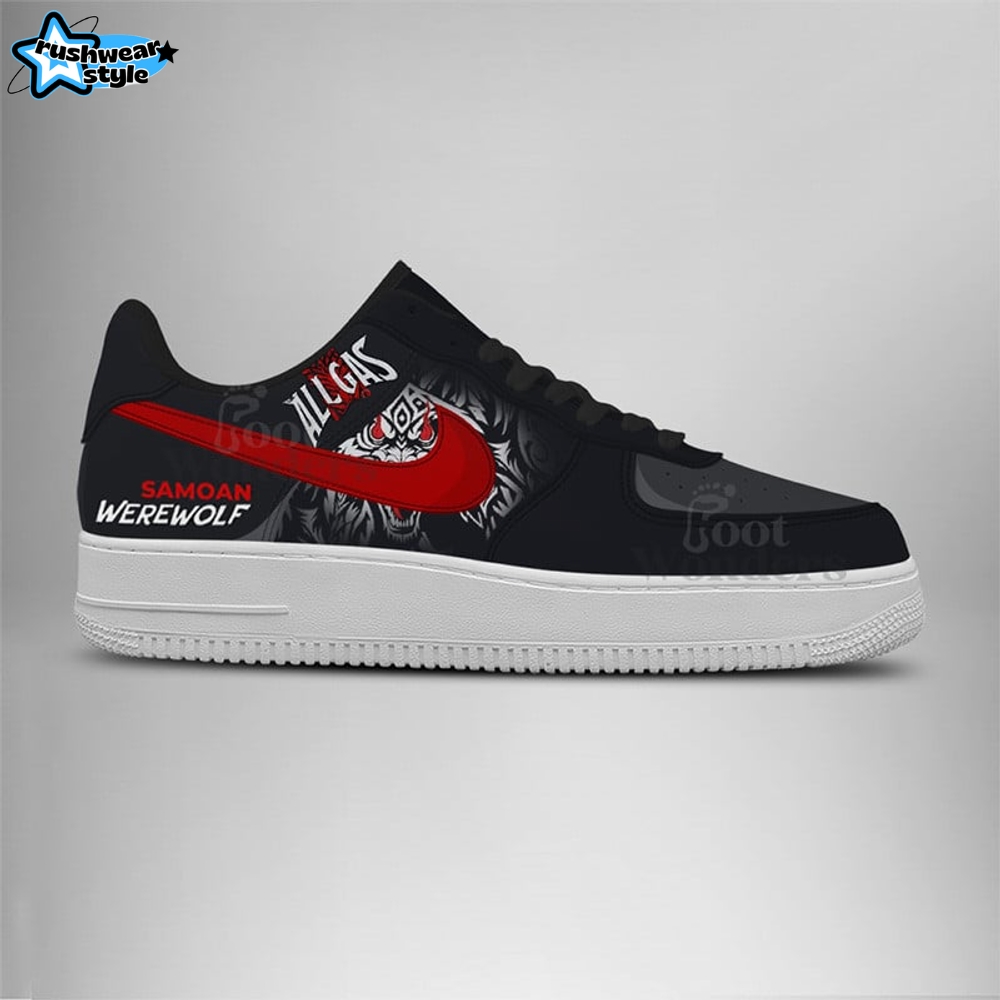 Jacob Fatu WrestleMania 41 Special Air Force 1 Sneakers Jacob Fatu WrestleMania 41 Special Air Force 1 Sneakers