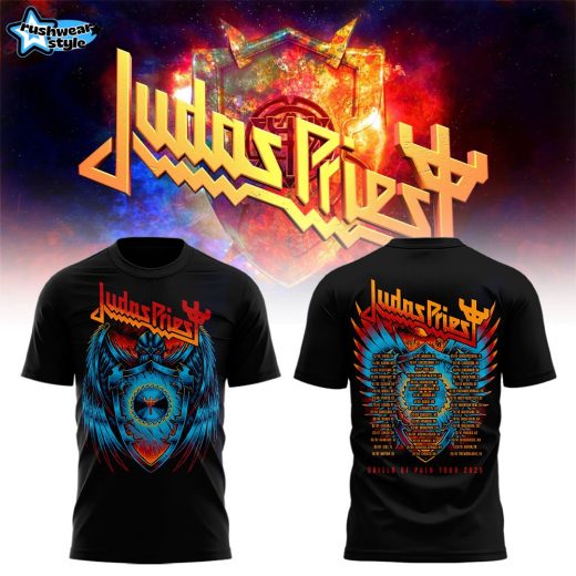 Judas Priest Shield of Pain Tour 2025 Special Edition Tee