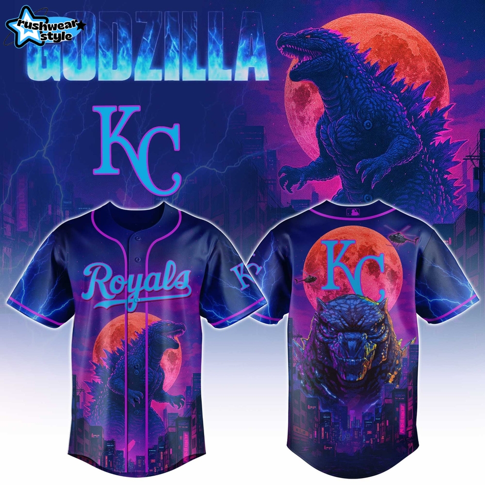 Kansas City Royals Special Godzilla Limited Edition Jersey Kansas City Royals Special Godzilla Limited Edition Jersey