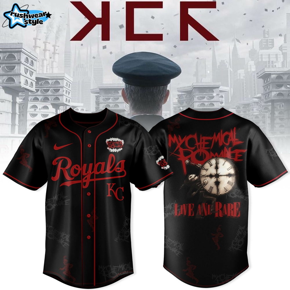 Kansas City Royals x My Chemical Romance Tour 2025 Jersey Kansas City Royals x My Chemical Romance Tour 2025 Jersey