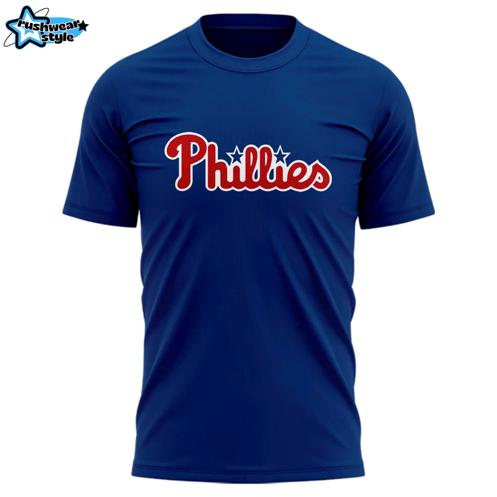 Kyle Schwarber 2025 MLB All-Star MVP Tee – Phillies Blue Kyle Schwarber 2025 MLB All-Star MVP Tee – Phillies Blue