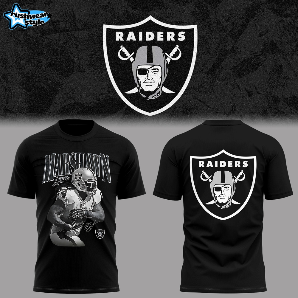 Las Vegas Raiders x Marshawn Special Tee Las Vegas Raiders x Marshawn Special Tee