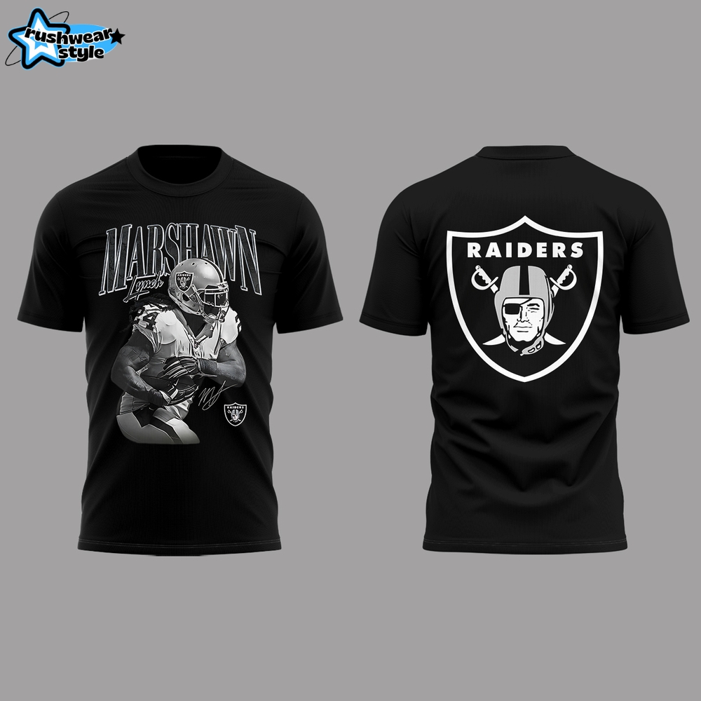 Las Vegas Raiders x Marshawn Special Tee Las Vegas Raiders x Marshawn Special Tee