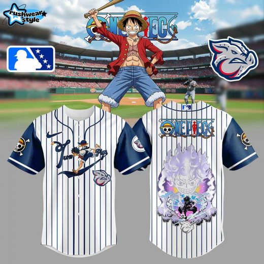 Lehigh Valley IronPigs x Gear 5 Luffy Baseball Jersey