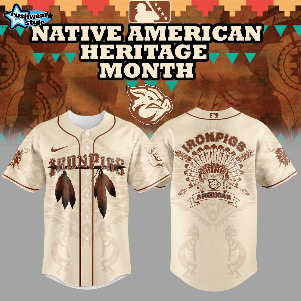 Lehigh Valley IronPigs x Native American Heritage Month Jersey 2025 Lehigh Valley IronPigs x Native American Heritage Month Jersey 2025