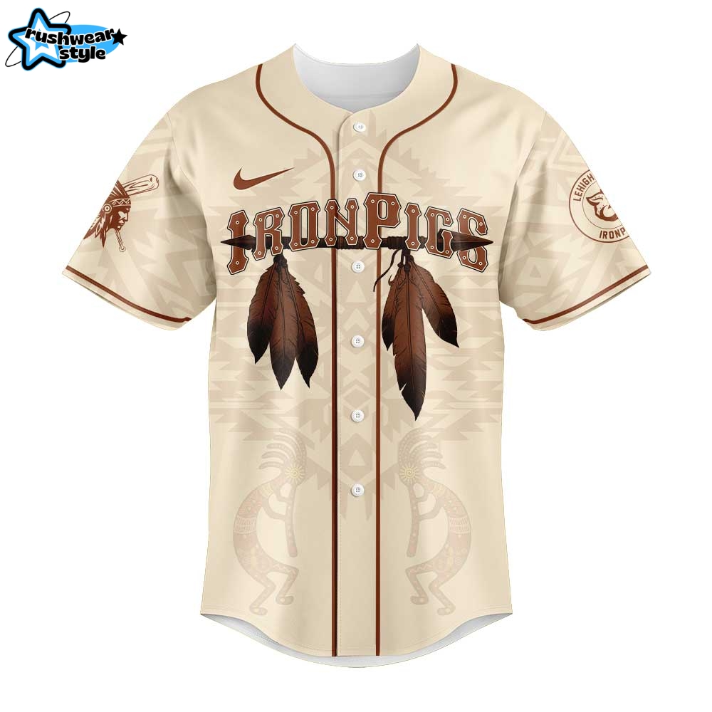 Lehigh Valley IronPigs x Native American Heritage Month Jersey 2025 Lehigh Valley IronPigs x Native American Heritage Month Jersey 2025