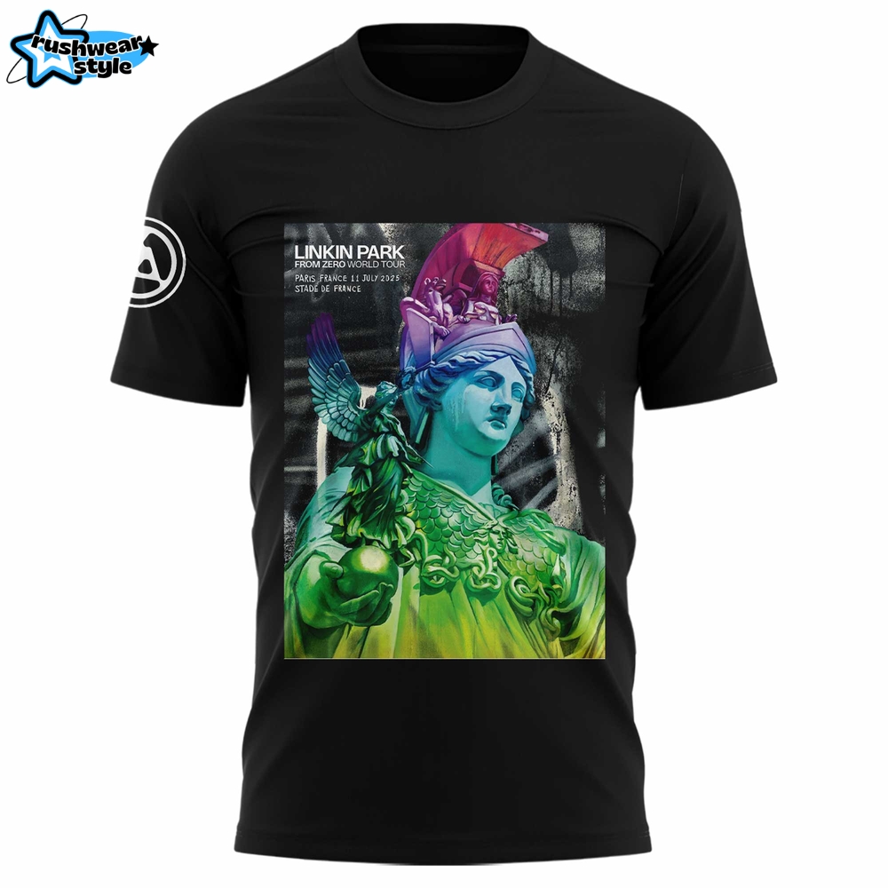 Linkin Park "From Zero" World Tour in Paris Special T-Shirt Linkin Park "From Zero" World Tour in Paris Special T-Shirt