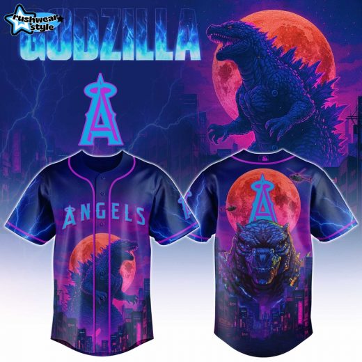 Los Angeles Angels Special Godzilla Limited Edition Jersey