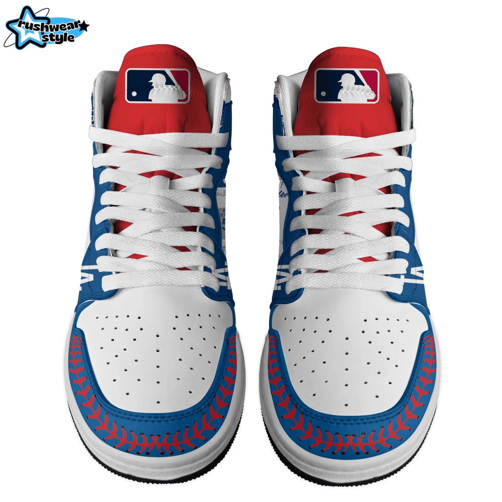 Los Angeles Dodgers MLB Air Jordan 1 Sneaker Los Angeles Dodgers MLB Air Jordan 1 Sneaker