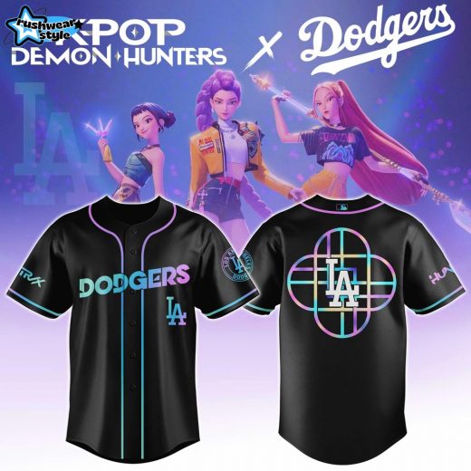 Los Angeles Dodgers x KPop Demon Hunters Limited Edition Jersey