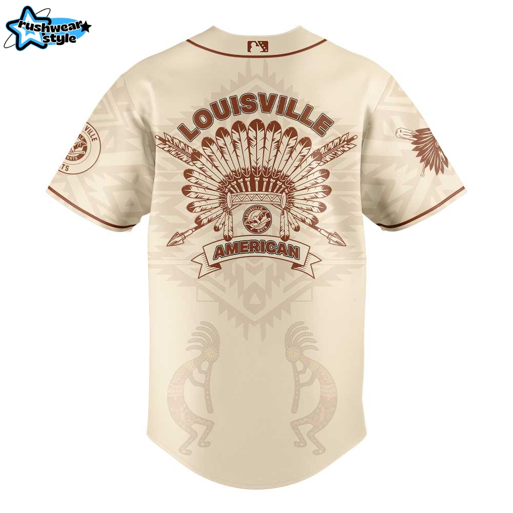 Louisville Bats x Native American Heritage Month Jersey 2025 Louisville Bats x Native American Heritage Month Jersey 2025