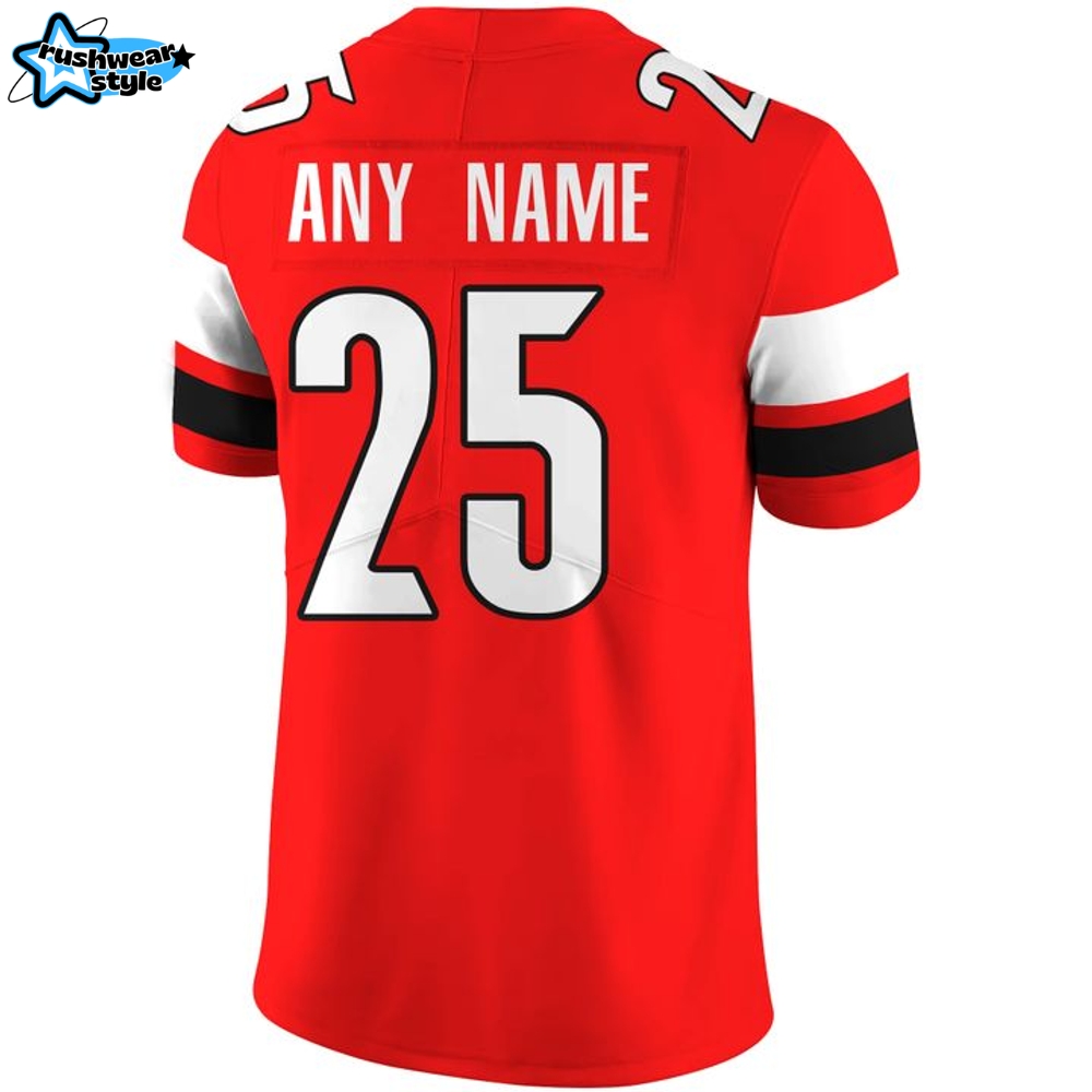 Louisville Cardinals New 2025 Custom Name Red Football Jersey Louisville Cardinals New 2025 Custom Name Red Football Jersey